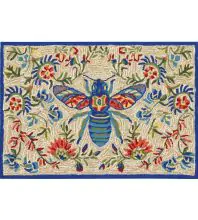 Trans Ocean Frontporch 4638 Natural Area Rug